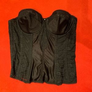 Black corset top